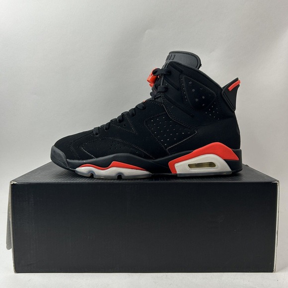 Nike Shoes Air Jordan 6 Retro OG “Black Infrared/Bred” 2019 - Picture 6 of 8